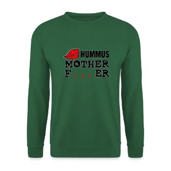 Amour Houmous Mère Père ! - Sweat-shirt Unisexe - vert foncé - Devant