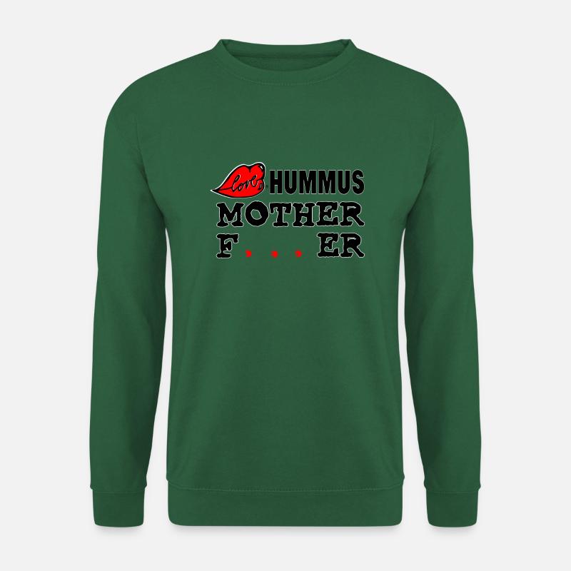 Love Hummus Mother Father! - Unisex Sweatshirt - green