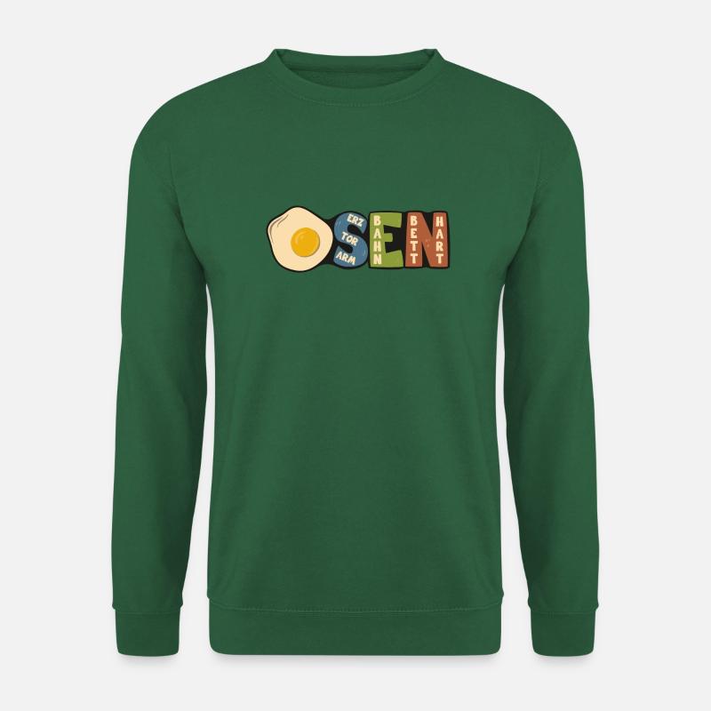 Aus Spiegelei mach Eisen - Unisex Pullover - Grün