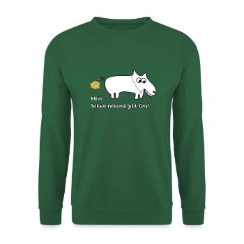Mein Schweinehund gibt Gas! - Unisex Pullover - Grün - Vorne