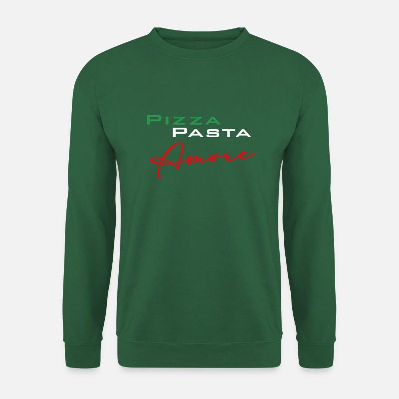Pizza Pasta Amore - Unisex Pullover - Grün