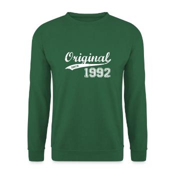 1992 - Unisex Pullover - Grün - Vorne