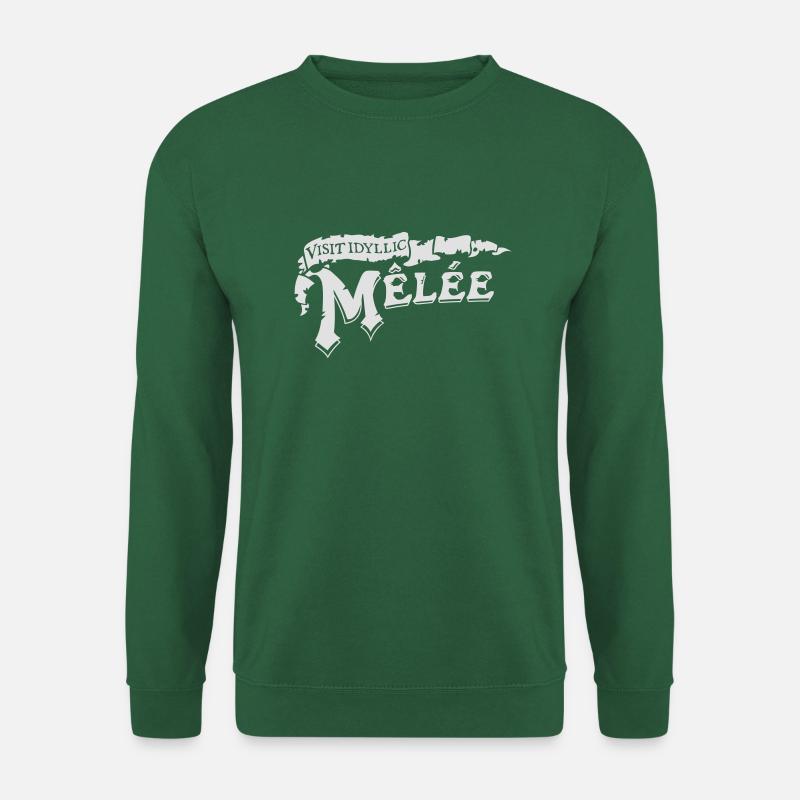 Visit Idyllic Melée - Unisex Pullover - Grün