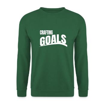 Blagues amusantes Entraînement Inspiration Originalité - Sweat-shirt Unisexe - vert foncé - Devant