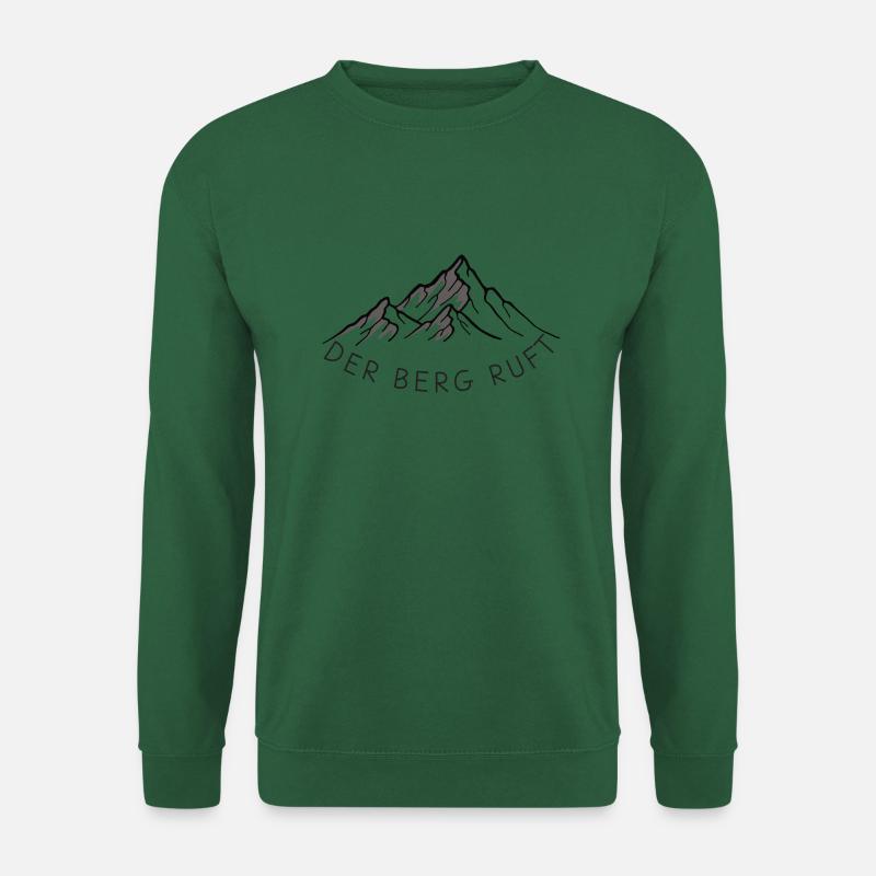 Der Berg ruft - Unisex Pullover - Grün
