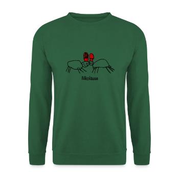 Nikoläuse - Unisex Pullover - Grün - Vorne