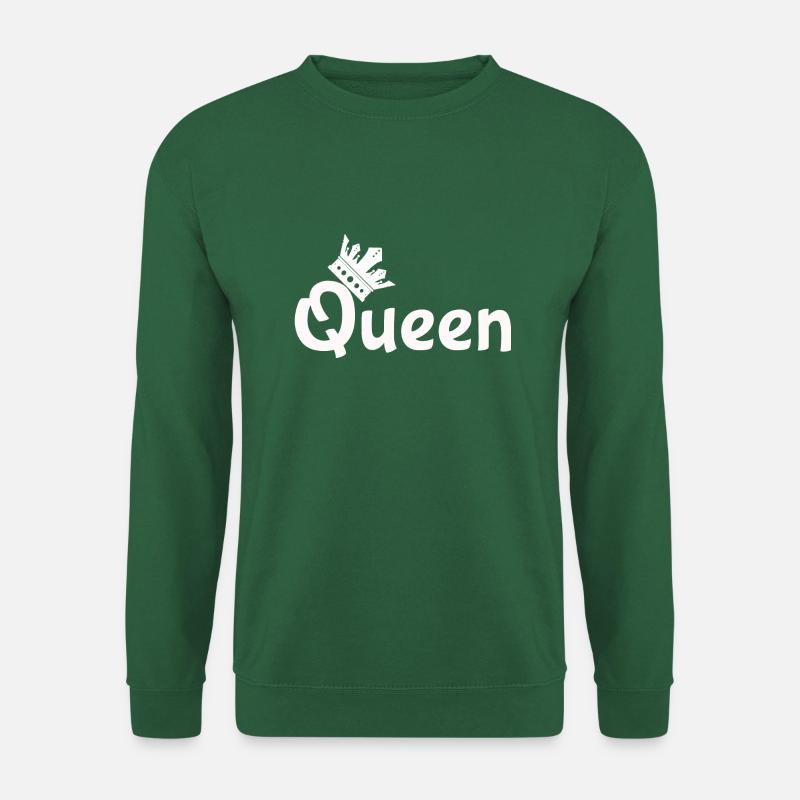 Liebe King Queen - Unisex Pullover - Grün