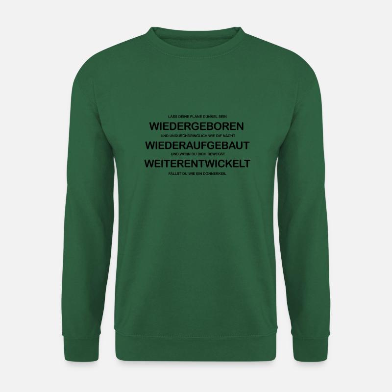Pläne - Unisex Pullover - Grün