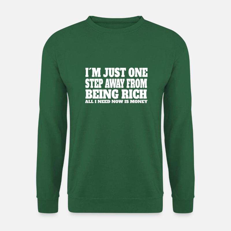 lustige Sprüche lustiger Spruch Geschenk witzig - Unisex Pullover - Grün
