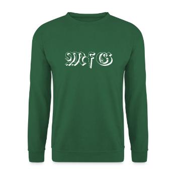 Mit freundlichen Grüßen - Unisex Pullover - Grün - Vorne