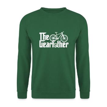 The Gearfather - Lustiges Radfahren - Unisex Pullover - Grün - Vorne