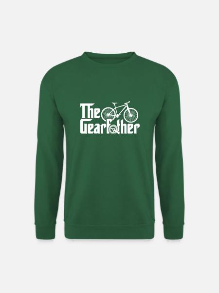 The Gearfather - Lustiges Radfahren - Unisex Pullover - Grün