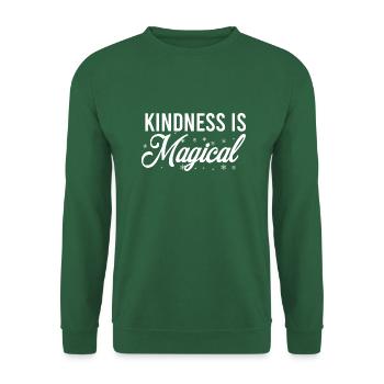 Kindness is magical - Unisex Sweatshirt - green - Front