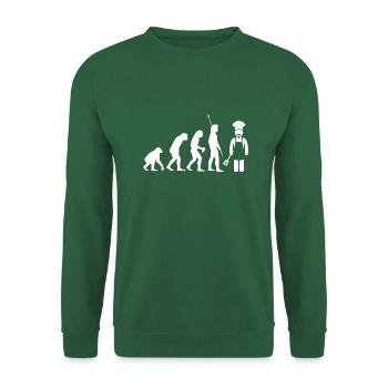 Cuisine cuisine cuisine cuisine Food Kitchen - Sweat-shirt Unisexe - vert foncé - Devant