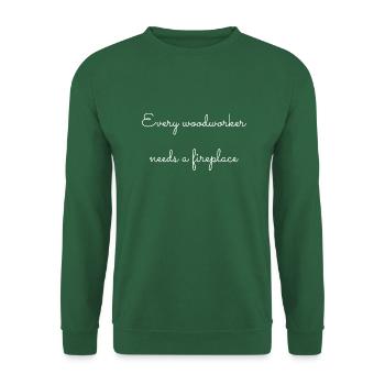 Énoncé d’emploi Charpentier Sweats à capuche et sweat-shirts - Sweat-shirt Unisexe - vert foncé - Devant