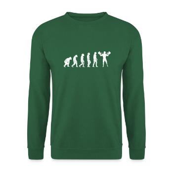 Fitness Bodybuilder Musculation Muscle Athletes - Sweat-shirt Unisexe - vert foncé - Devant