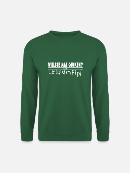 Willste mal gucken? - Unisex Pullover - Grün