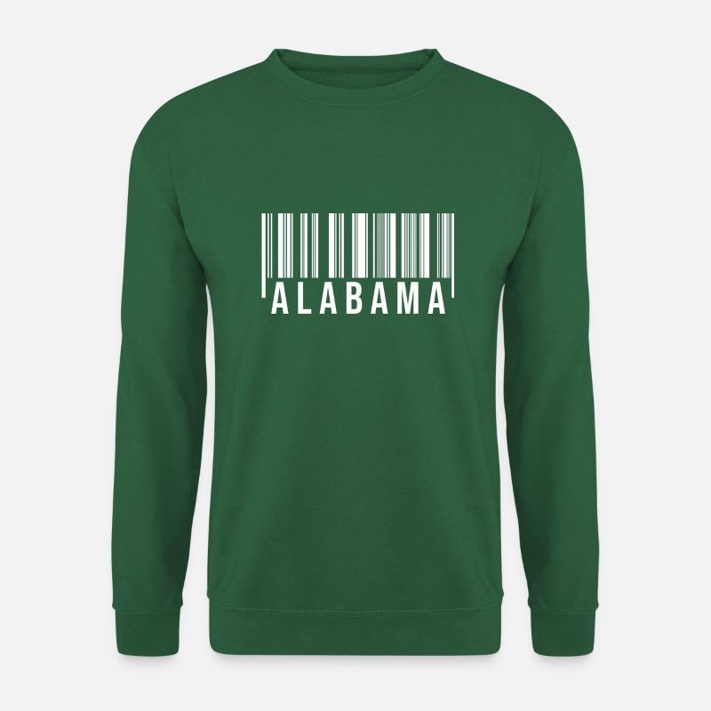 Alabama Barcode - Unisex Pullover - Grün