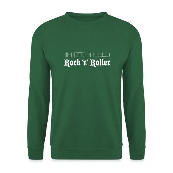 Basse Fretboard Large White - Sweat-shirt Unisexe - vert foncé - Devant