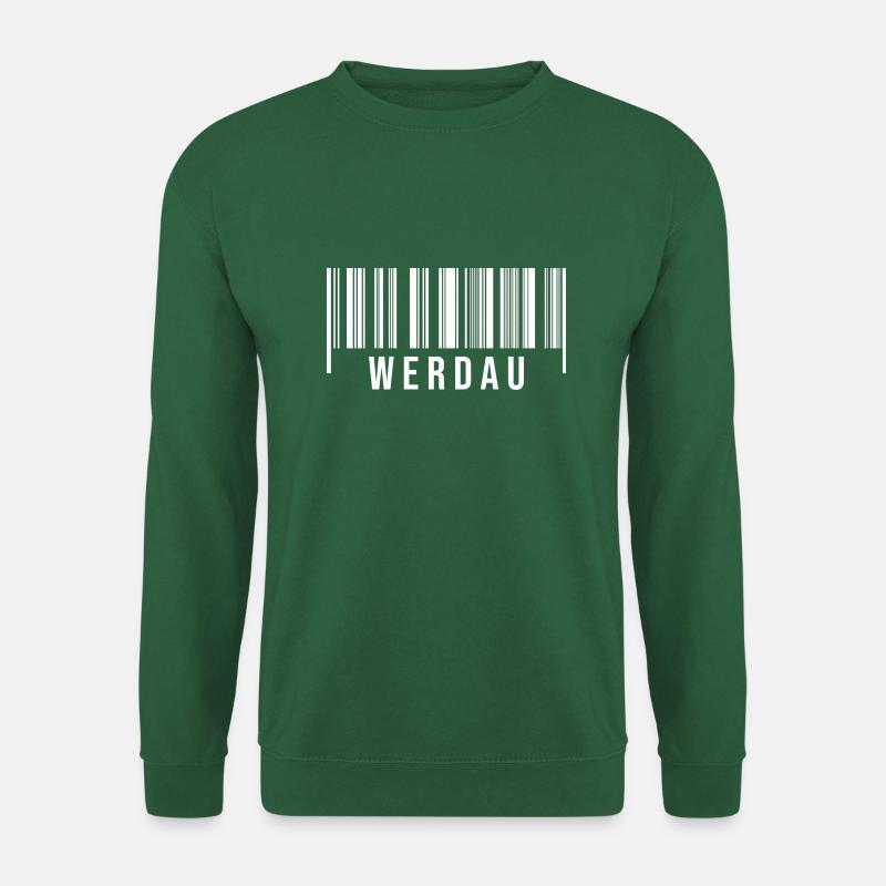 Erzgebirge Strichcode Werdau - Unisex Pullover - Grün