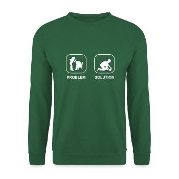 Couches de sol Couches de sol Couches de tapis Couches de parquet - Sweat-shirt Unisexe - vert foncé - Devant
