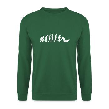 Surfer Surfing Surfboard Surf instructor - Unisex Sweatshirt - green - Front