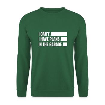 Handwerker Handyman Handwerk Werkzeug Baustelle - Unisex Pullover - Grün - Vorne