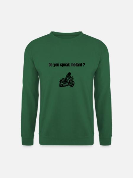 Sprichst du Biker? - Unisex Pullover - Grün
