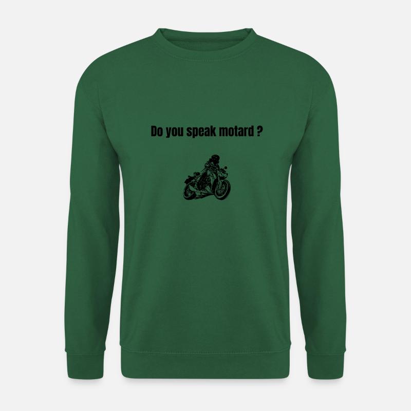 Sprichst du Biker? - Unisex Pullover - Grün