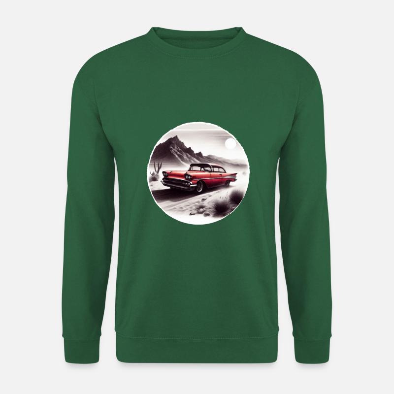 Roter Oldtimer - Unisex Pullover - Grün