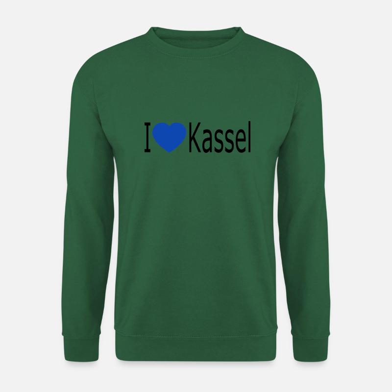 I love Kassel - Unisex Pullover - Grün