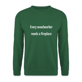 funny awesome will be okay present bday birthday - Unisex Sweatshirt - green - Front