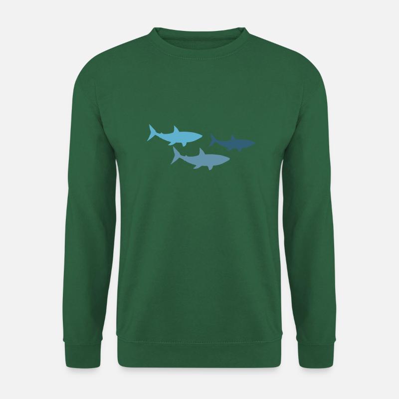 Haie - Unisex Pullover - Grün