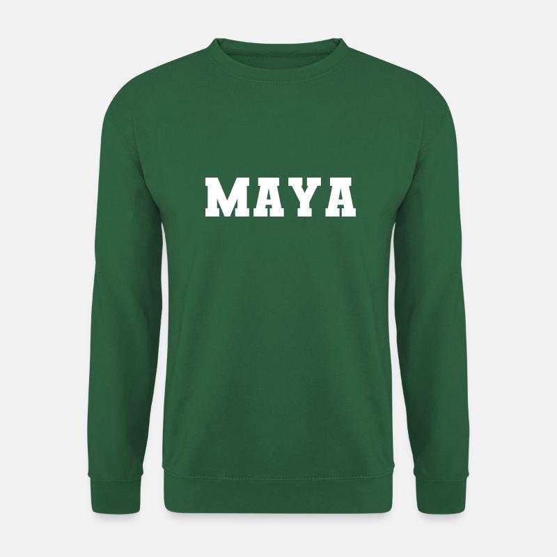 Name - Maya - Unisex Sweatshirt - green