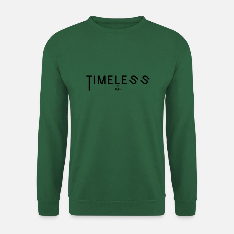 Timeless by rufio black version - Unisex Pullover - Grün