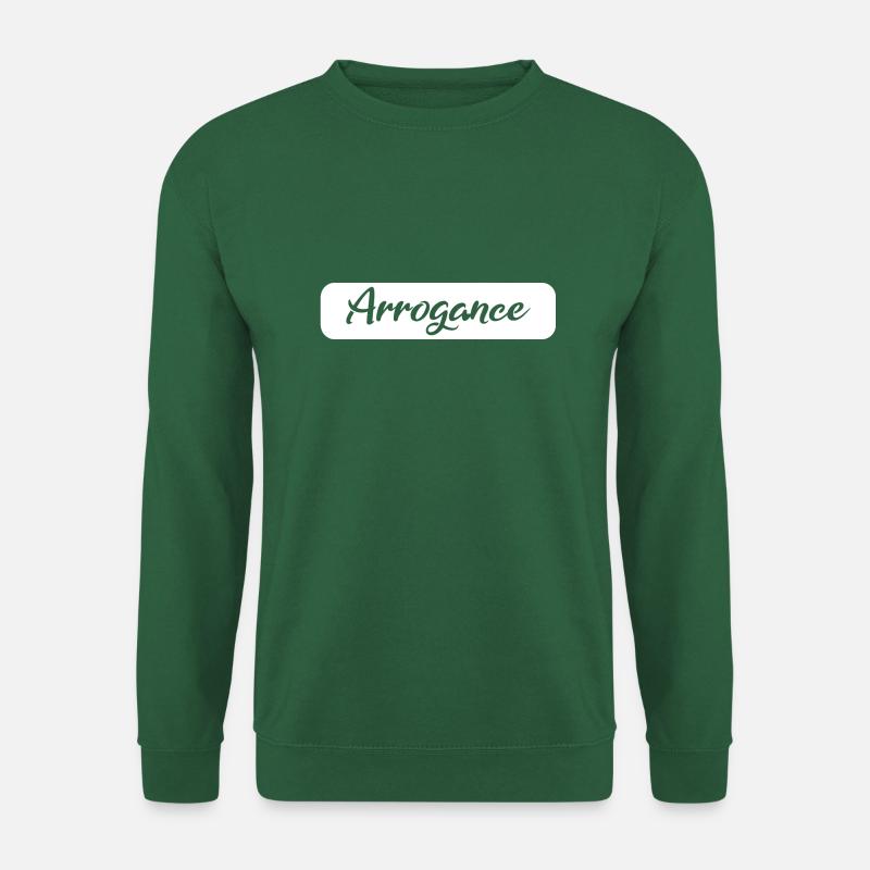 Arrogance Gift white - Unisex Sweatshirt - green
