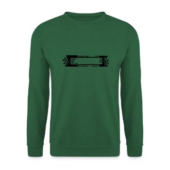 Banner Shield - Unisex Sweatshirt - green - Front