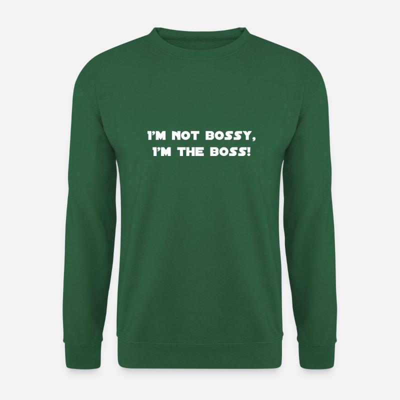 Bossy - Unisex Pullover - Grün