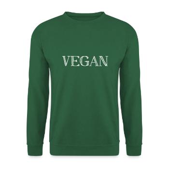 Vegan - Vegan - Vegan - Food - Animal welfare - Unisex Sweatshirt - green - Front