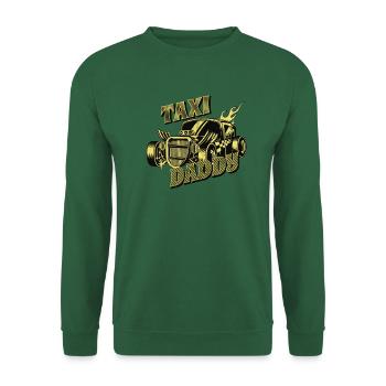 TAXI Daddy - Unisex Pullover - Grün - Vorne