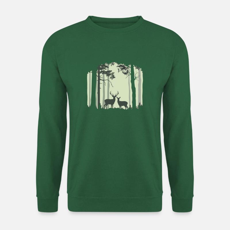Hirschwald 1 - Unisex Pullover - Grün