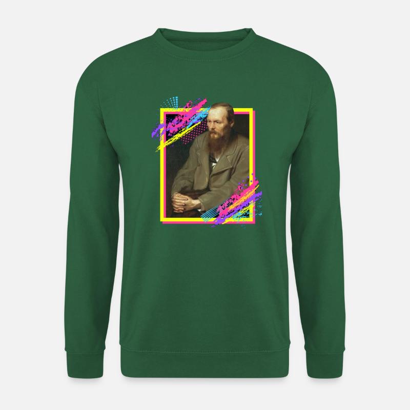 Dostojewski - Unisex Pullover - Grün