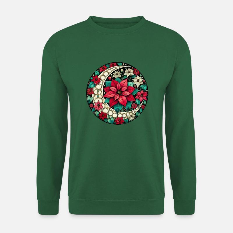 Weihnachtssterne - Unisex Pullover - Grün