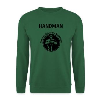 Handman (The thirt Eye of the Maschinist) - Unisex Pullover - Grün - Vorne