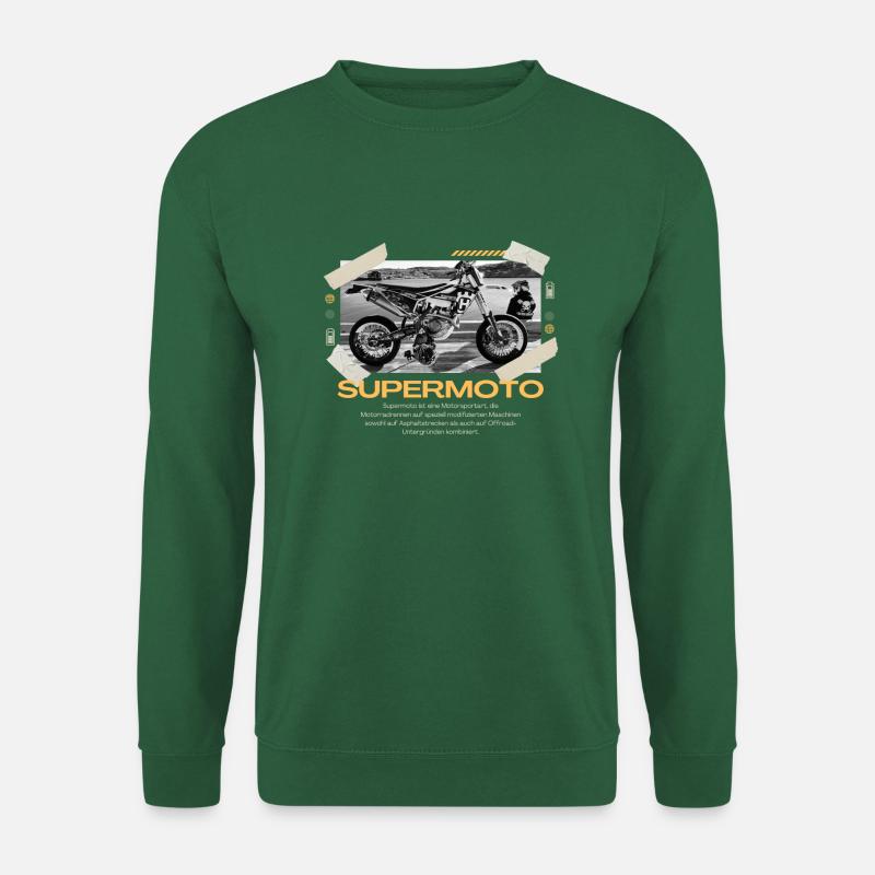 Supermoto Serie 13 - Unisex Pullover - Grün