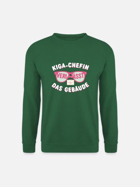 KiGa-Chefin Abschied Kita Absolvent Erstklässler G - Unisex Pullover - Grün