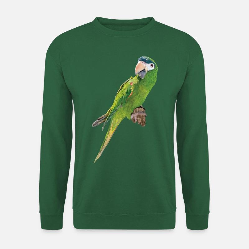 Der edle Ara - Unisex Pullover - Grün