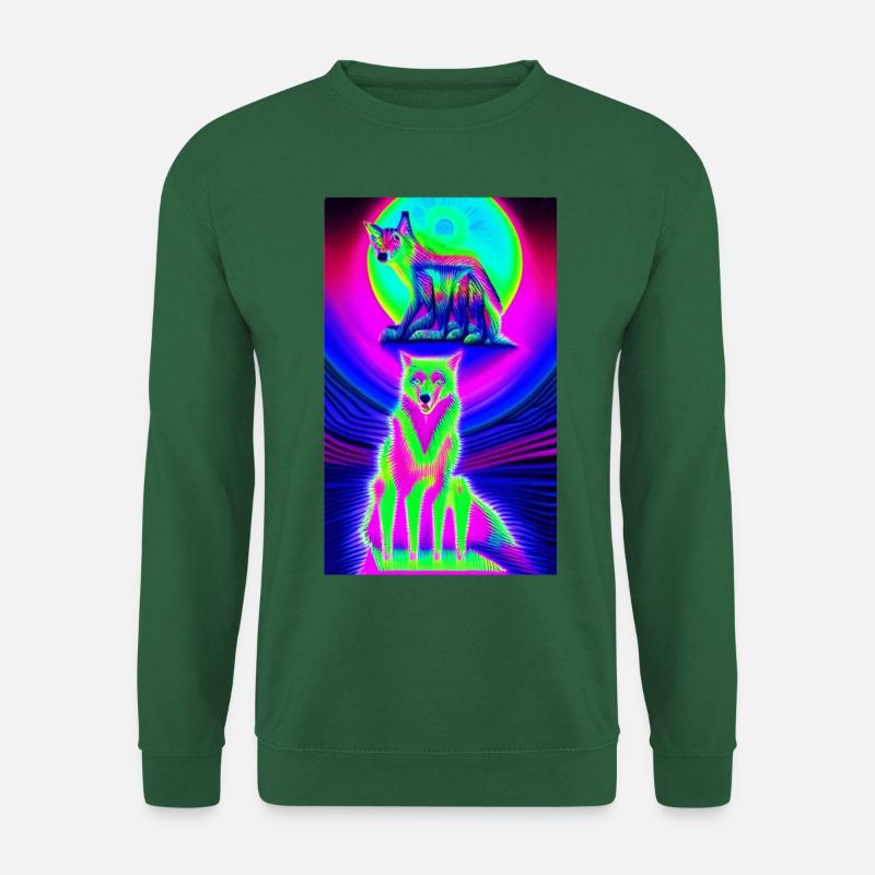 Lone Wolf 1 - Unisex Sweatshirt - green