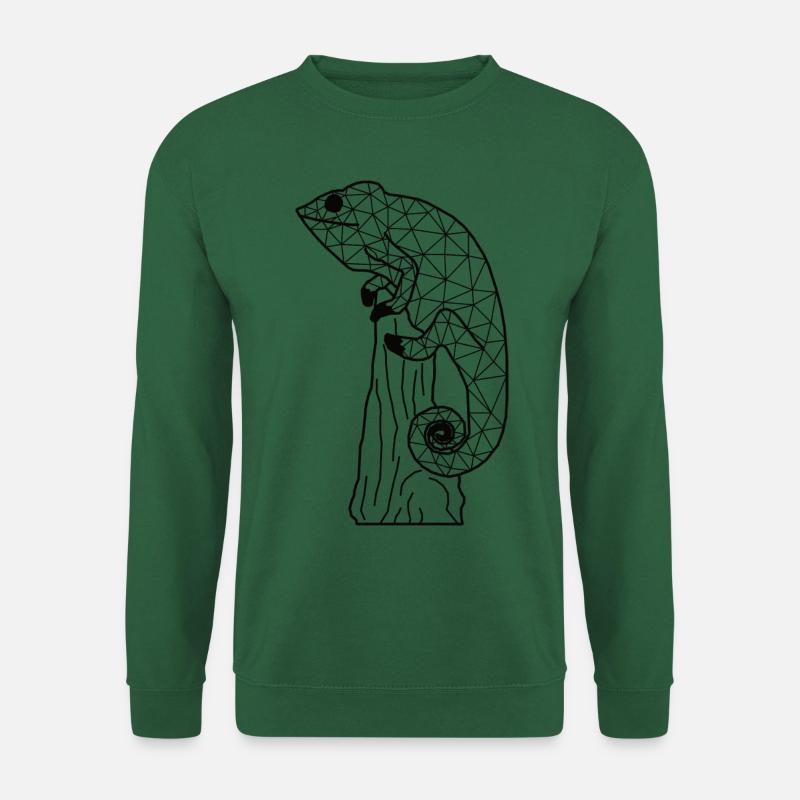 Chameleonn GeomeTRIX - Unisex Pullover - Grün