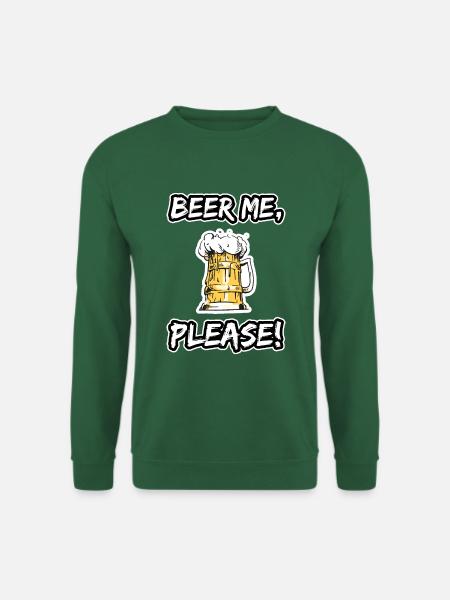 Beer Shirt - Unisex Sweatshirt - green